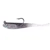 5 pièces 7cm 5g leurre souple Wobblers appât artificiel Silicone leurre de pêche bar de mer carpe pêche plomb cuillère gabarit leurres attirail ► Photo 2/6