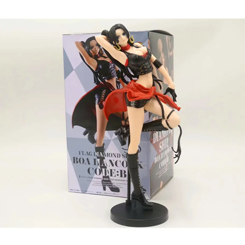 

ONE PIECE FDS Oka Shichibukai member Boa Hancock Whip Jeans wear PVC Action Figure Collectible Model Toy Box-Packed 25cm