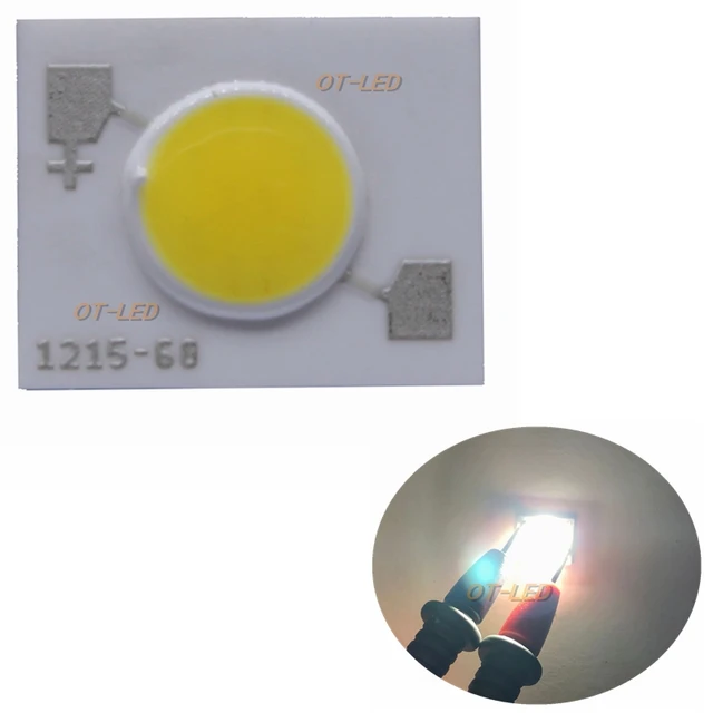 20PCS 100PCS 5W COB LED EVERLIGHT Lamp Light Bulb Pure White COB Led DIODE Chip Light for DIY/Bulb Light Super Bright