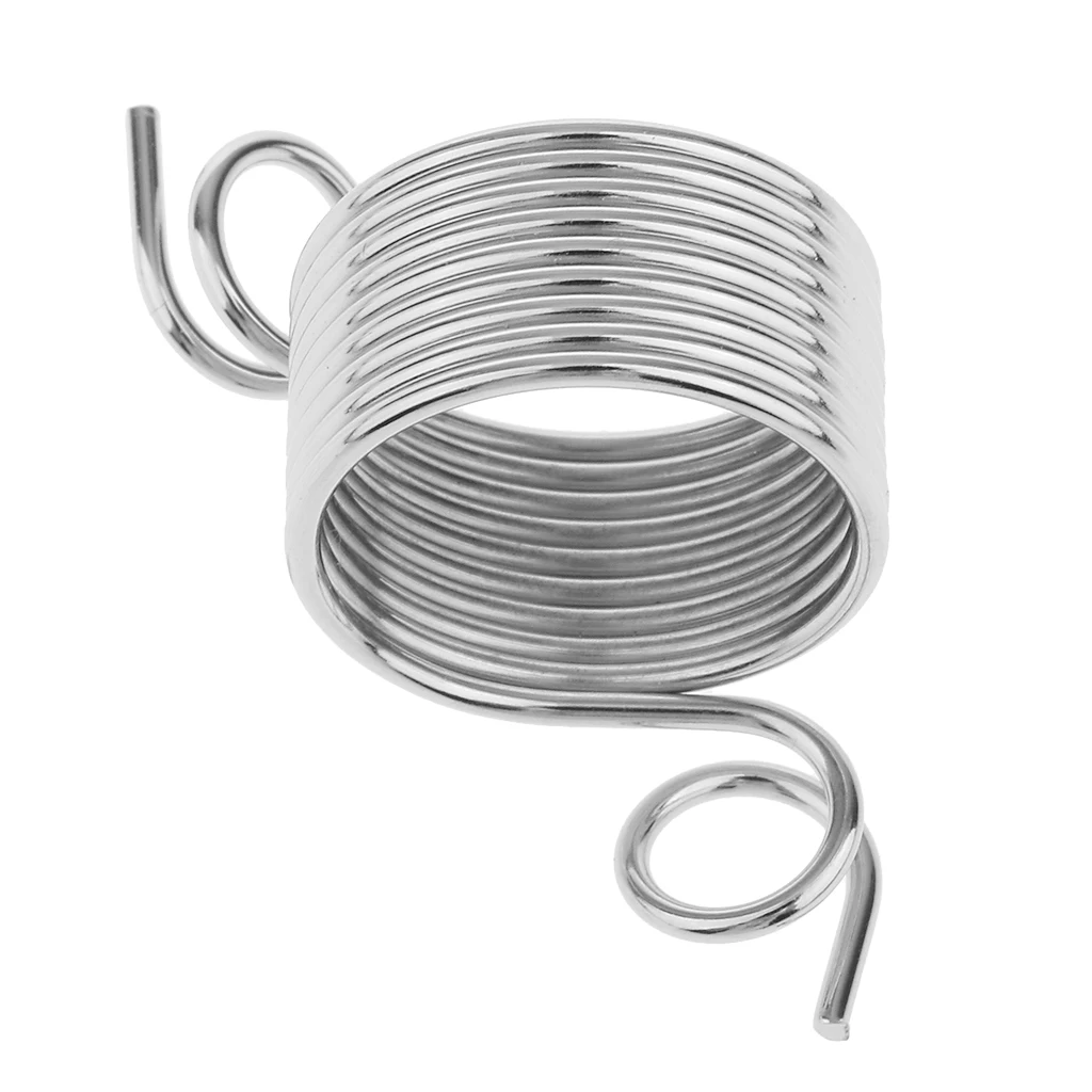 Nickle Plated Wire Yarn Stranding Guide Finger Knitting Thimble for Knitting Crafts Silver 15mm