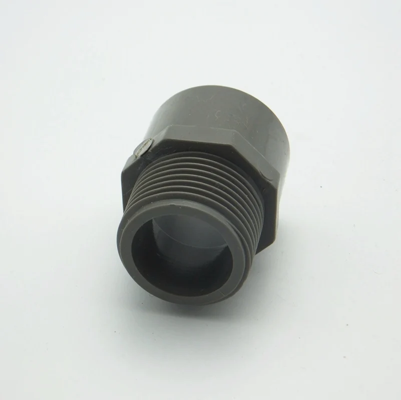 50 мм ID x 1-1/2 &quotBSP папа ПВХ труба Соединительная адаптер соединитель воды для
