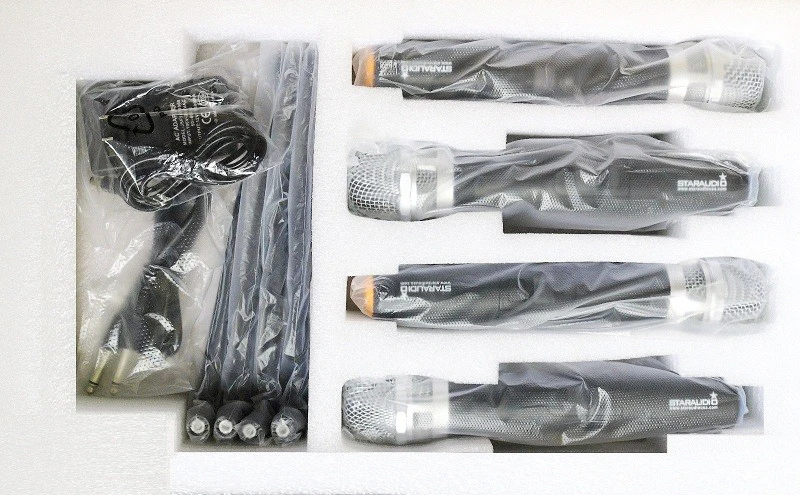 4ch handheld uhf mic