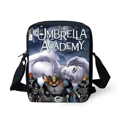 

2019 Brand Men Shoulder Bags Umbrella Academy Printing Women Crossbody Sac A Main Messenger Waterproof Bag iPad Bolso Mujer