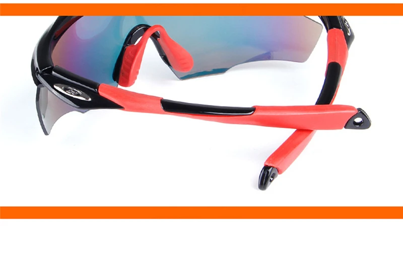 OBAOLAY поляризационные велосипедные очки для мужчин и женщин MTB для езды на велосипеде солнцезащитные очки 5 линз для спорта на открытом воздухе очки для защиты от ветра велосипедные очки
