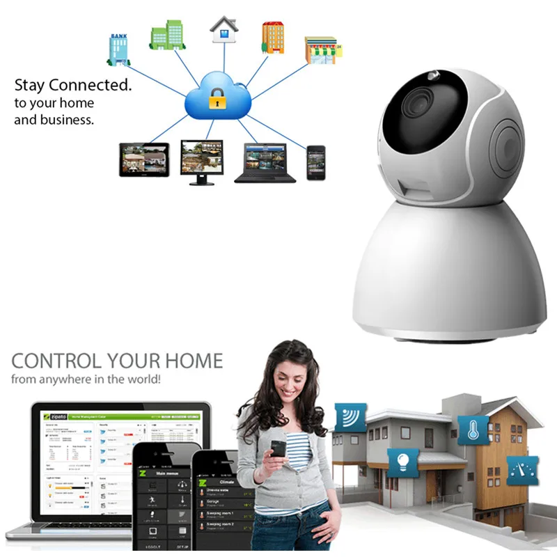 HD 960P(1080P) Wireless MINI Cctv Camera Smart Wireless Intelligent IP Camera P2P HD Home Security Wifi Security Camera