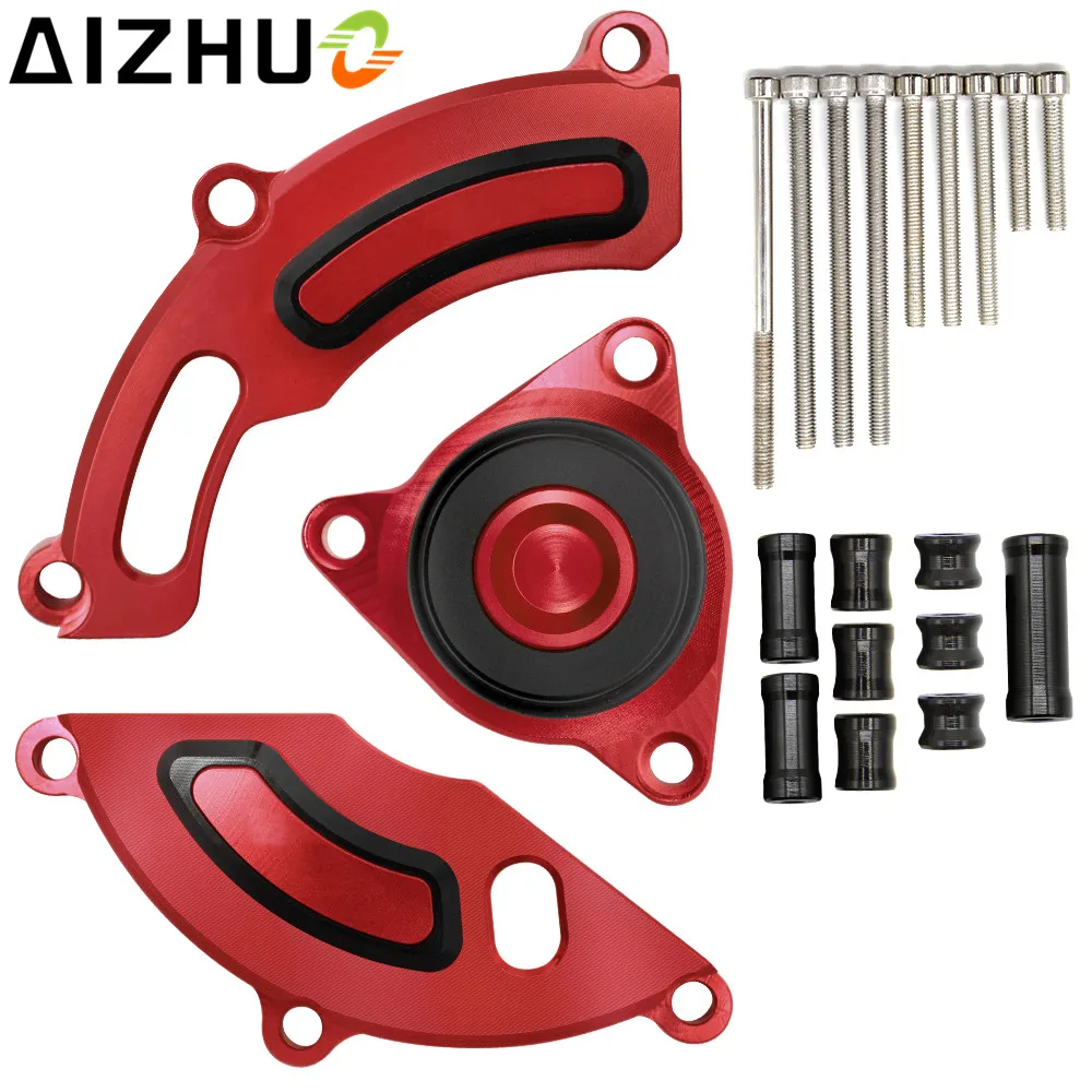 Motorcycle Stator Engine Covers CNC Aluminum Motor Engine Guard Protector Cover For Yamaha TFX 150 TFX150 Blue Red Silver Gold