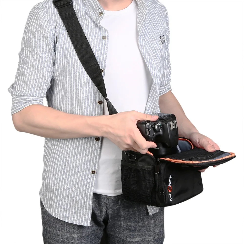 DSLR Shoulder Bag Waterproof Camera Bag for Nikon D3200 D3100 D5100 ...