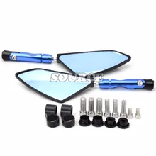 Universal CNC Motorcycle rearview Side mirrors Rear View For suzuki sv 650 drz 400 intruder honda steed 400 shadow 600 crf 450