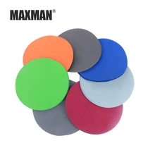 MAXMAN 5Pcs/lot 7Inches Sandpaper Hook Loop Dry Wet/Dry Flocking Sanding Disc for Polishing Sanding Pad Rotary Tools Accessories