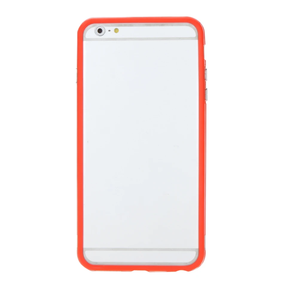 Красный Многоцветный TPU+ PC защитный бампер кадров Основа Чехол для телефона для iPhone 6 Plus 6 S Plus легкий компактный дизайн - Цвет: Красный