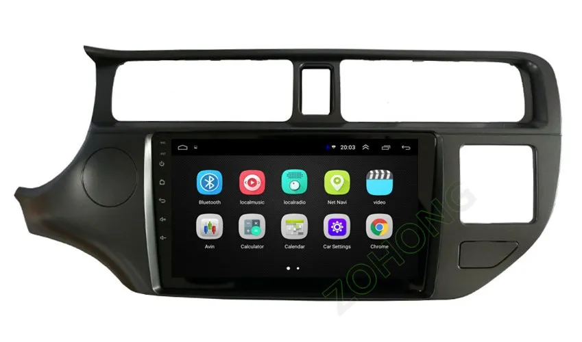 Clearance 9 inch 2.5D Android CAR GPS for KIA K3 RIO 2014 2013 2012 2011 Car Multimedia DVD Player Radio navigation autoradio BT WIFI MAP 18