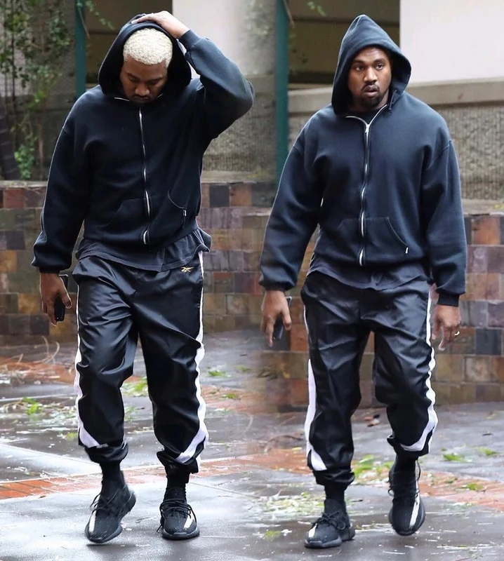 2019 модные мужские брюки Kanye West Jogger Брюки Мужская Уличная одежда хип-хоп Мужская одежда крутые тренировочные брюки повседневные брюки