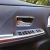Внутренняя крышка ручки двери из нержавеющей стали SUS304, 4 шт., отделочные аксессуары для Toyota Prius Alpha V ZVW40 ► Фото 1/6