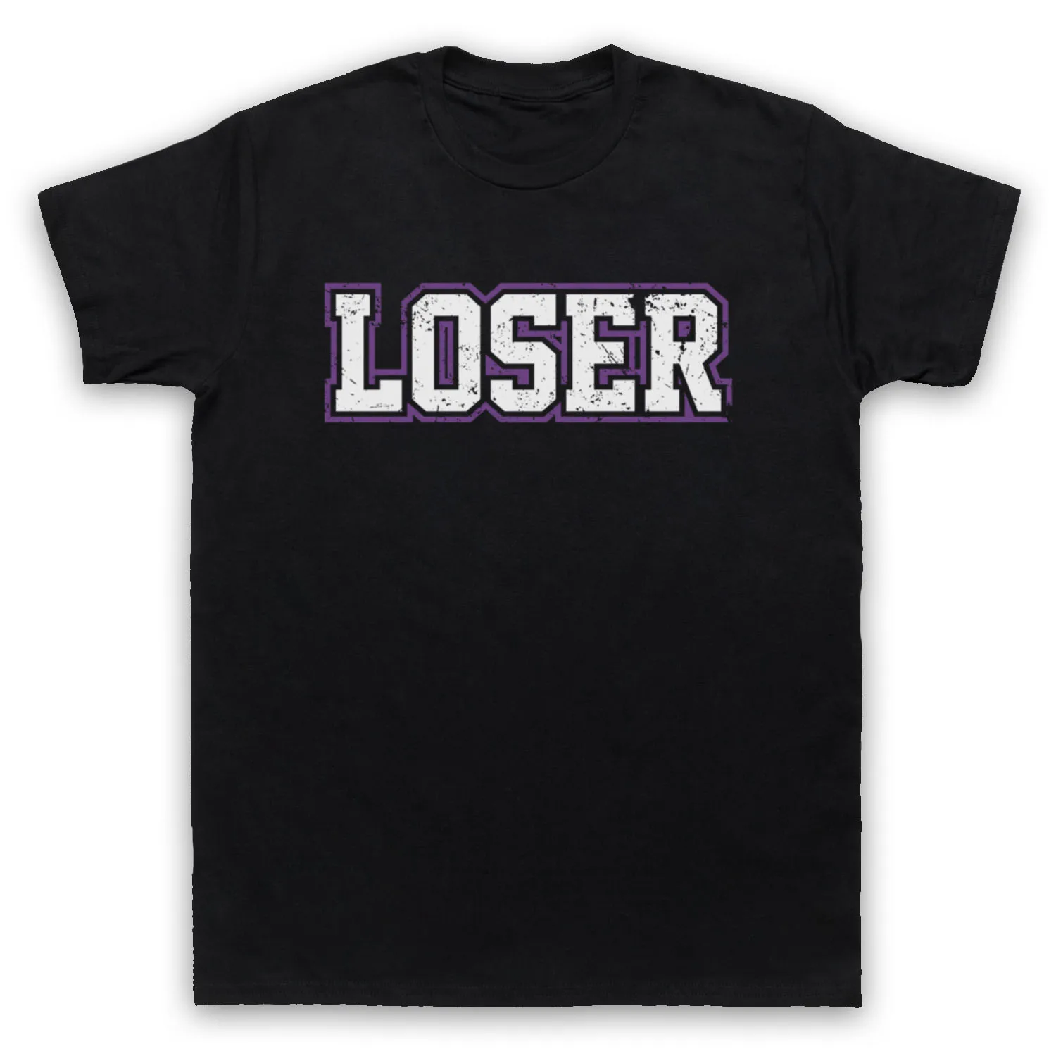 

LOSER FUNNY SLOGAN HIPSTER IRONIC FUNNY COMEDY MENS WOMENS KIDS T-SHIRT Normal Short Sleeve Cotton T Shirts Loose Top Tee