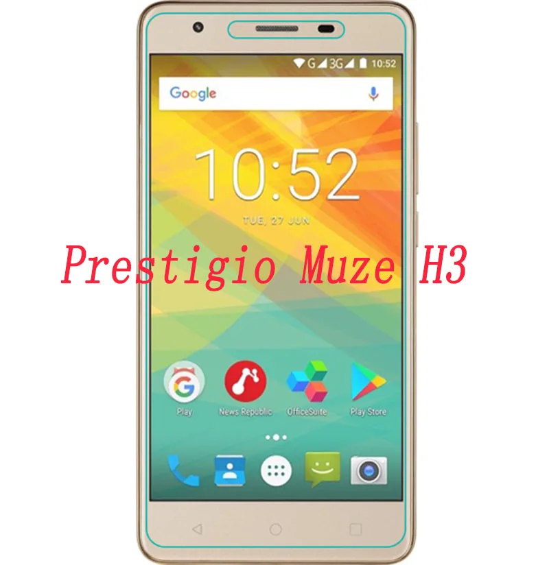 

2PCS NEW Screen Protector phone For Prestigio Muze H3 DUO Tempered Glass SmartPhone Film Protective Cover