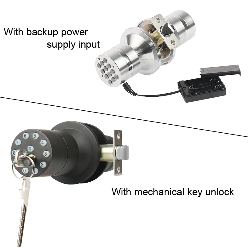 bluetooth keypad door knob bluetooth keypad door knob