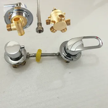 

wall mounted 2/3/4/5 Ways water outlet Shunt valve shower faucet screw or intubation shower cabin shower room brass mixing valve