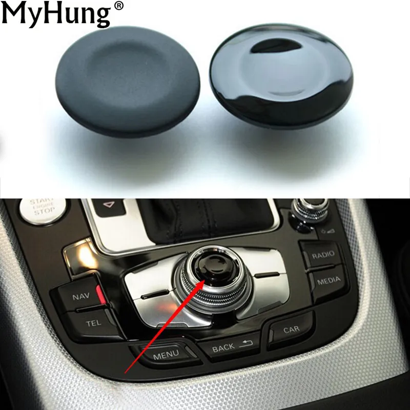 1PC Car Navigation Buttons Parts Knob Button Cover For Audi A4 A5 Q5 A6L Q7 A8 Car-Styling Decoration Auto Accessories 1PC Car Navigation Buttons Parts Knob Button Cover For Audi A4 A5 Q5 A6L Q7 A8 Car-Styling Decoration Auto Accessories