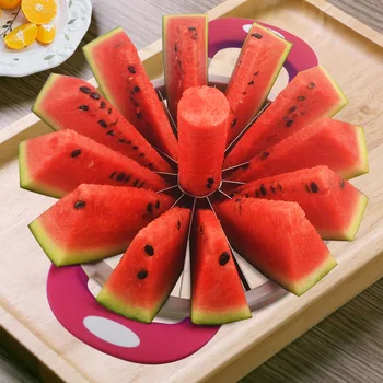 

New Large Cut Watermelon Ingenious Fruit Cut Stainless Steel Disposer Peeler