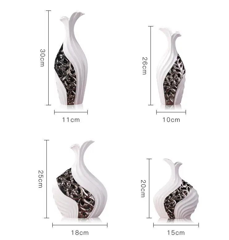 Современная керамика украшение для вазы Ремесла дома гостиной настольные фигурки украшение отеля офиса клуба настольные украшения мебель
