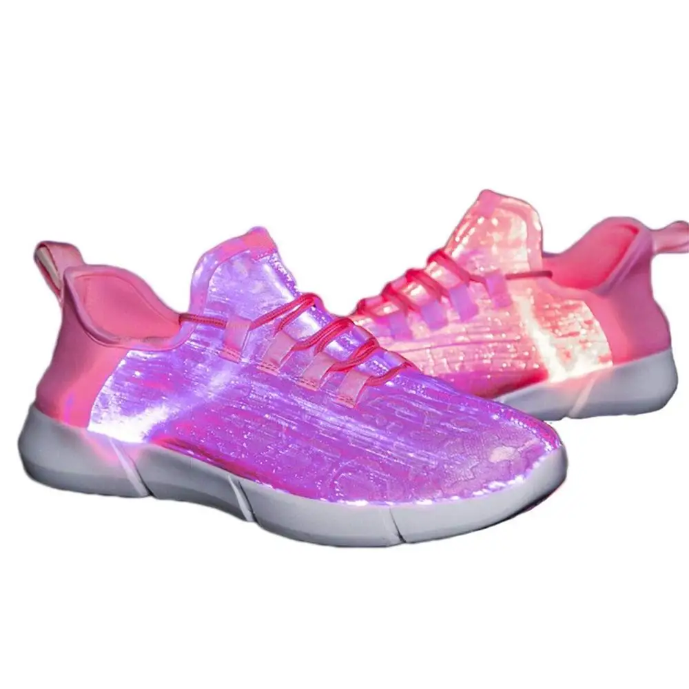 

Fiber Optic LED Shoes, Light Up Shoes for Women Men Flashing Luminous Trainers for Festivals, Christmas Party