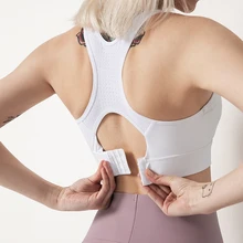 Женский ударопрочный стереотип бесшовный топ для фитнеса для бега, спортзала, йоги, женский красивый топ с эффектом пуш-ап, женский жилет для йоги