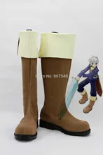 Tales Of Innocence Cosplay Men Boots Boys Shoes Custom Knee-High Riding Free Shipping