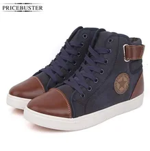 Men Shoes Fasion Canvas Shoes Casual Autumn Man High Top High Quality Footwear Flat Shoes P8c15