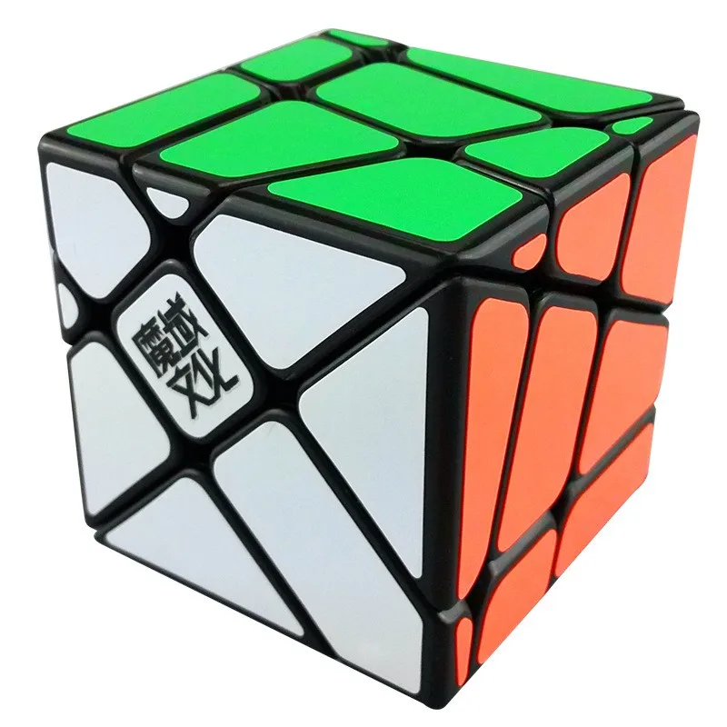 YJ MoYu Crazy Fisher Cube странная форма скоростной головоломка куб твист кубики Cubo Magico развивающие игрушки детский подарок