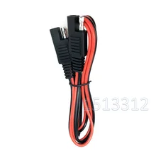 18AWG SAE к SAE удлинитель быстроразъемный жгут проводов SAE разъем 100 см/200 см