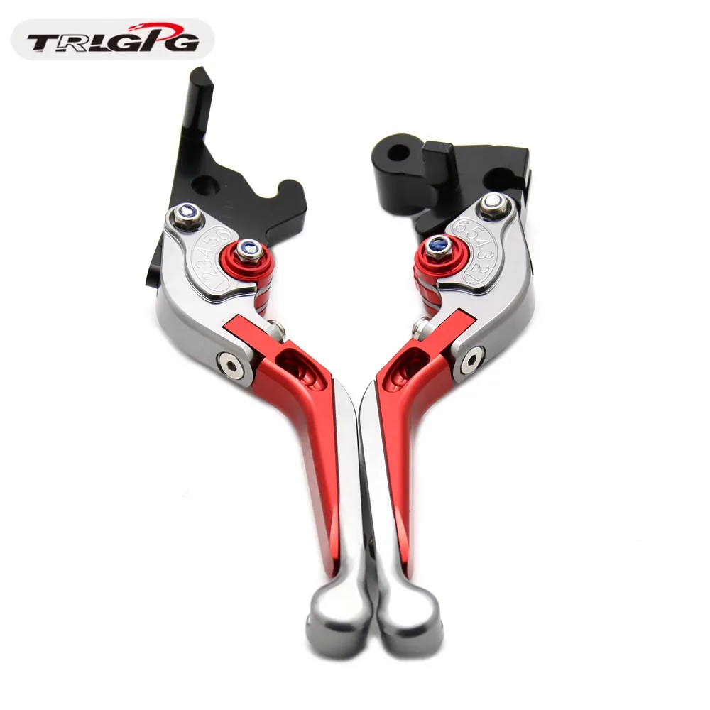 Brake Clutch Levers For Bajaj Pulsar 200 NS/200 RS/200 AS Retro Lever Extendable Folding Lever Motorcycle Accessories Adjustable - Цвет: RED