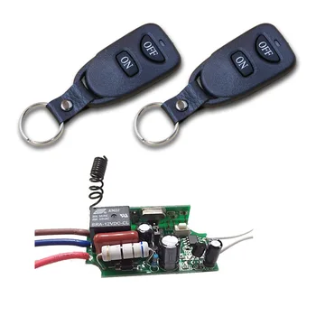 

315MHZ 433MHZ Remote Control Switch AC220V 1CH Lighting Switches Remote ON OFF Light Lamp Power Remote Switch System New