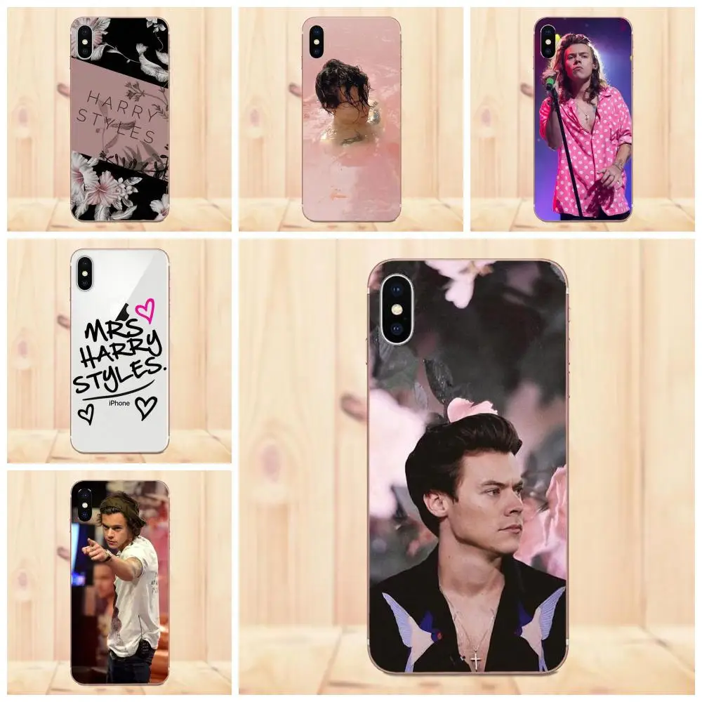Мягкая защитная Мода One Direction 1d Harry Styles для Sony Xperia Z Z1 Z2 Z3 Z4 Z5 compact Mini Premium M2 M4 M5 T3 E3 E5