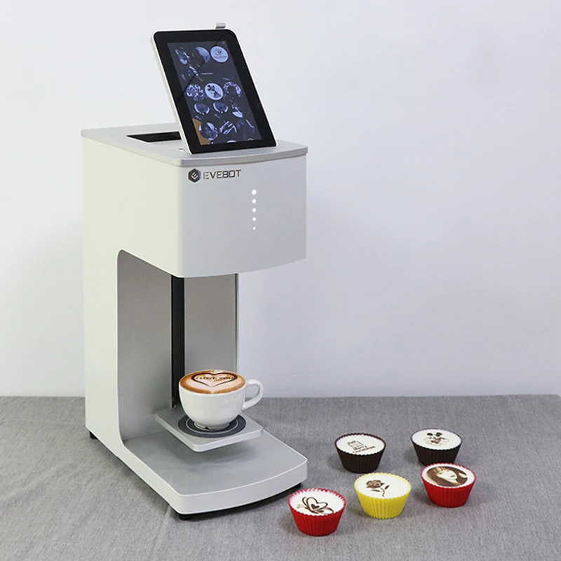 Coffee Printer Cake Latte Color Edible 