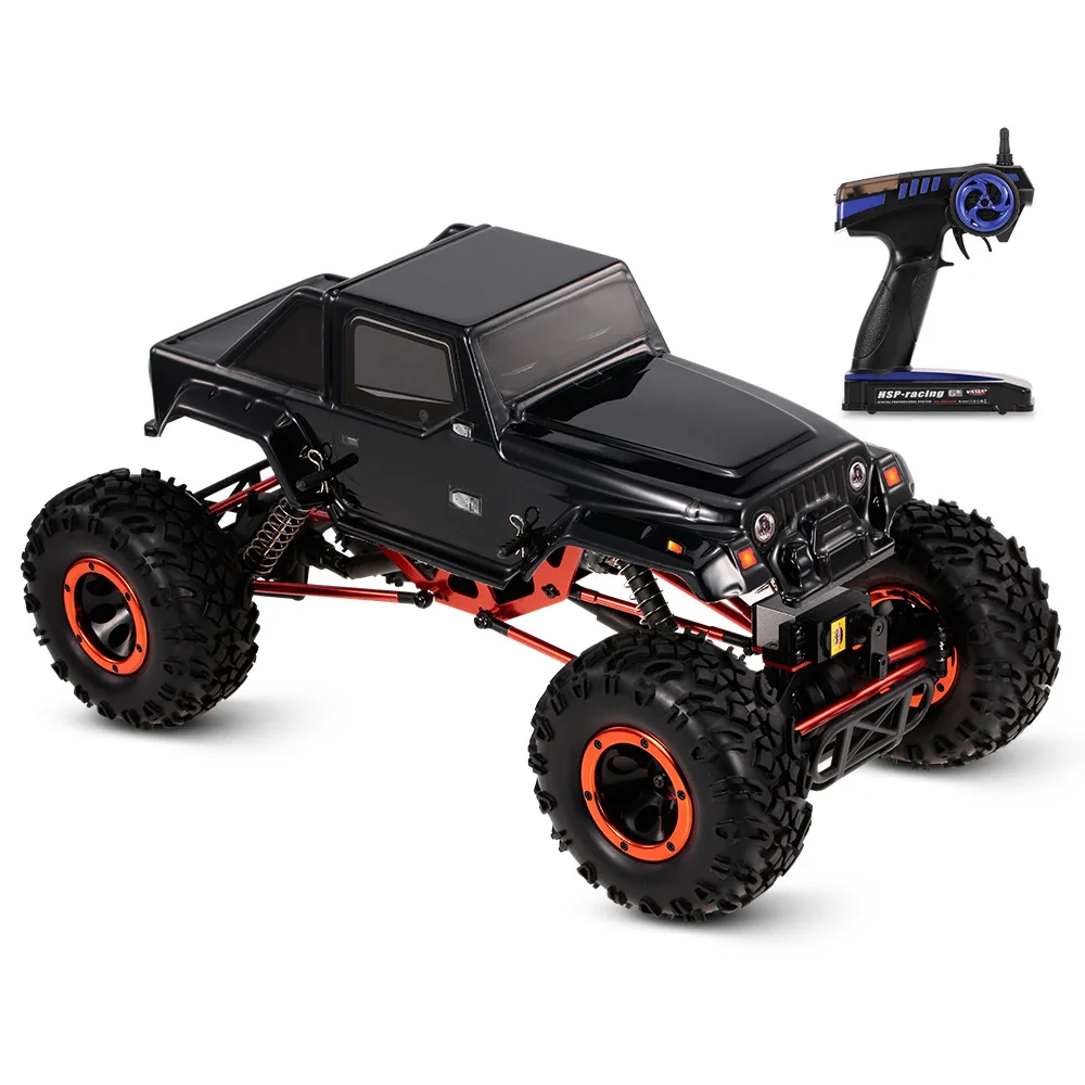 94180 1:10 2 4G 4WD высокоскоростной Радиоуправляемый внедорожник Rock Crawler детский