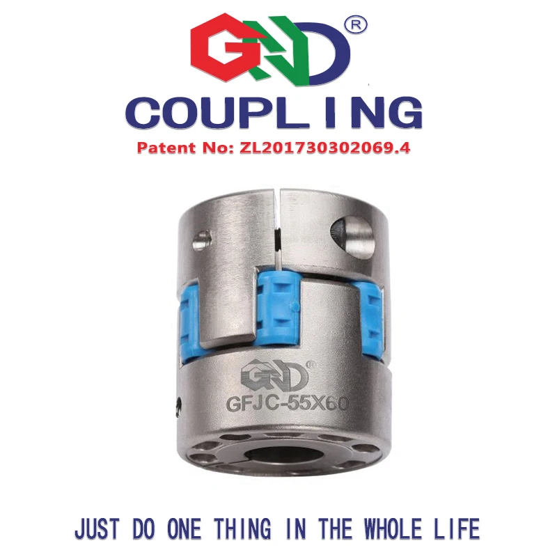 

High quality coupling GFJC aluminum alloy high rigidity jaw spider D55*L60 High rigidity plum shaped clamp series couplings