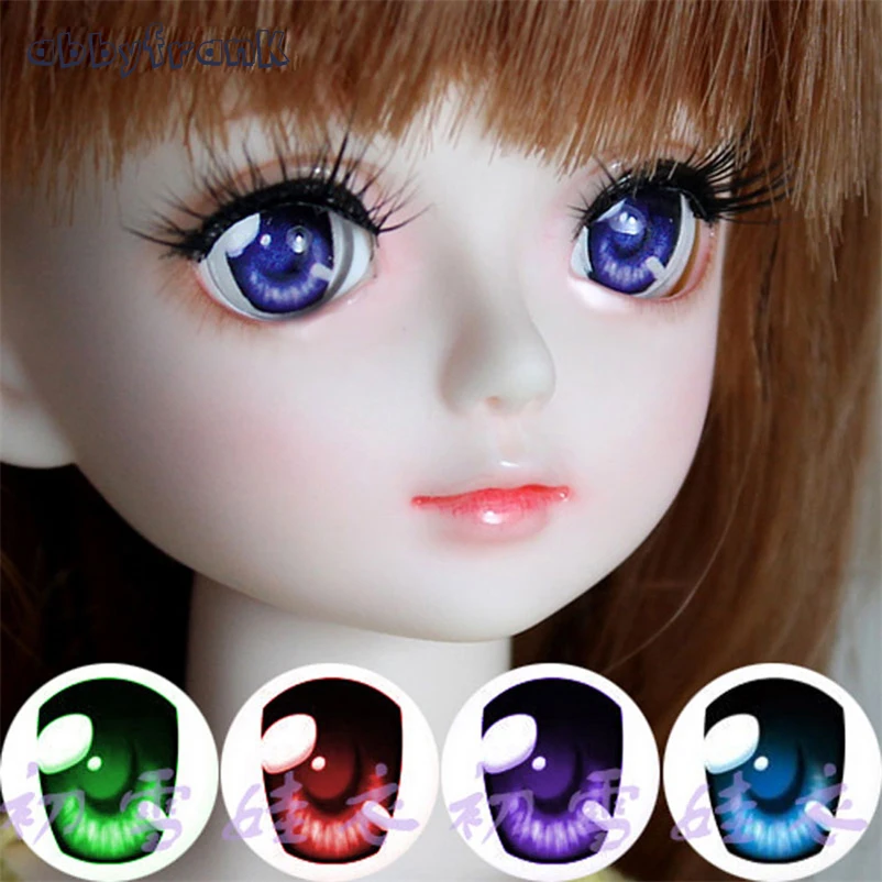 Abbyfrank Toy Eyes Safety Eyes Toys SD BJD Acrylic Eye Doll Cartoon 1