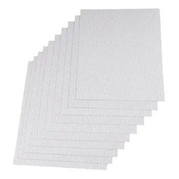 

DRELD 10Pcs 230*280mm Sandpaper Abrasive Sanding Paper 9"x11" for Grinding Polishing Wet/Dry Silicon Carbide Grit 120/320/400