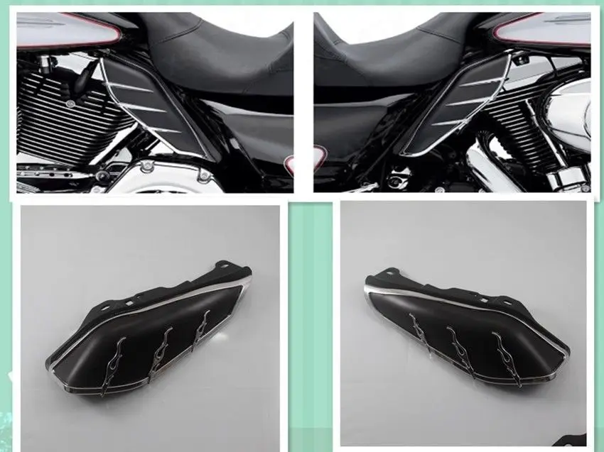 Harley Tri Glide >> Motorcycle Black Mid Frame Air/Heat Deflector Trims Shield For Harley Electra Glide Road Glide ... Harley Tri Glide >> Motorcycle Black Mid Frame Air/Heat Deflector Trims Shield For Harley Electra Glide Road Glide ...