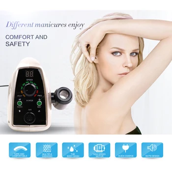 

35000rpm High Speed Rechargable Large-capacity Professional Electric Nail Art Drill Pen Pen Shape Pedicure Nail Polish Tool