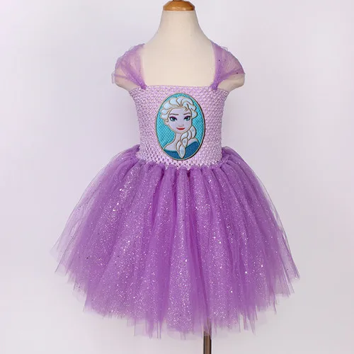 Ribbon Trimmed Snow White Birthday 1-9 Yrs Applique Outfit