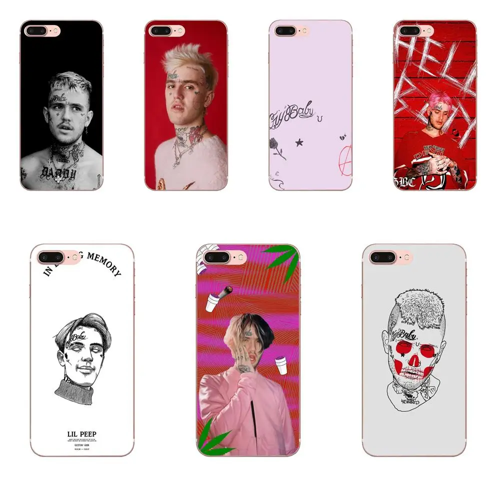 

Soft Printing For Huawei Honor Mate 7 7A 8 9 10 20 V8 V9 V10 G Lite Play Mini Pro P Smart Hip Hop Rapper Lil Peep