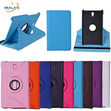 360 Вращающийся Чехол-книжка для samsung Galaxy Tab S 8,4 T700 T705 SM-T700 Защитная крышка для планшета+ пленка для экрана+ стилус
