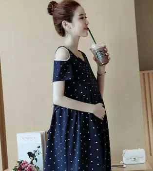 

2020 new Summer loose dress pregnant D4 women