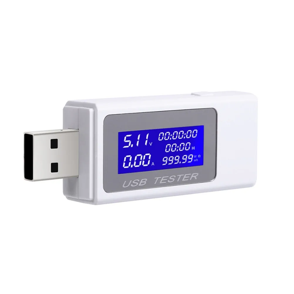 9 в 1 USB тестер цифровой измеритель напряжения тока Ампер Вольт Амперметр детектор power Bank индикатор зарядного устройства 4-30 в