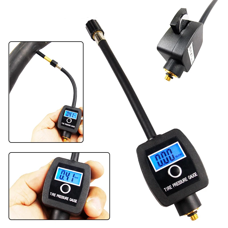 

Accessory Tire pressure gauge High Precision Portable Plastic Motorcycles Electric vehicles