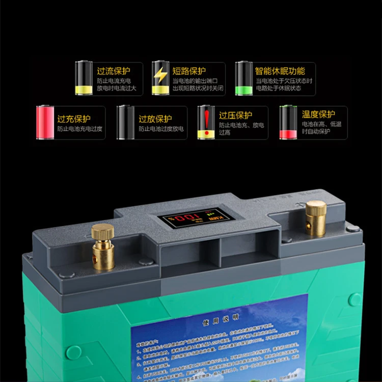 12 V/5 V 60AH, 80AH, 100AH, 120AH, 150AH, 180AH, 220AH литий-ионная литий-полимерные аккумуляторные батареи для лодочных моторов Мощность источник