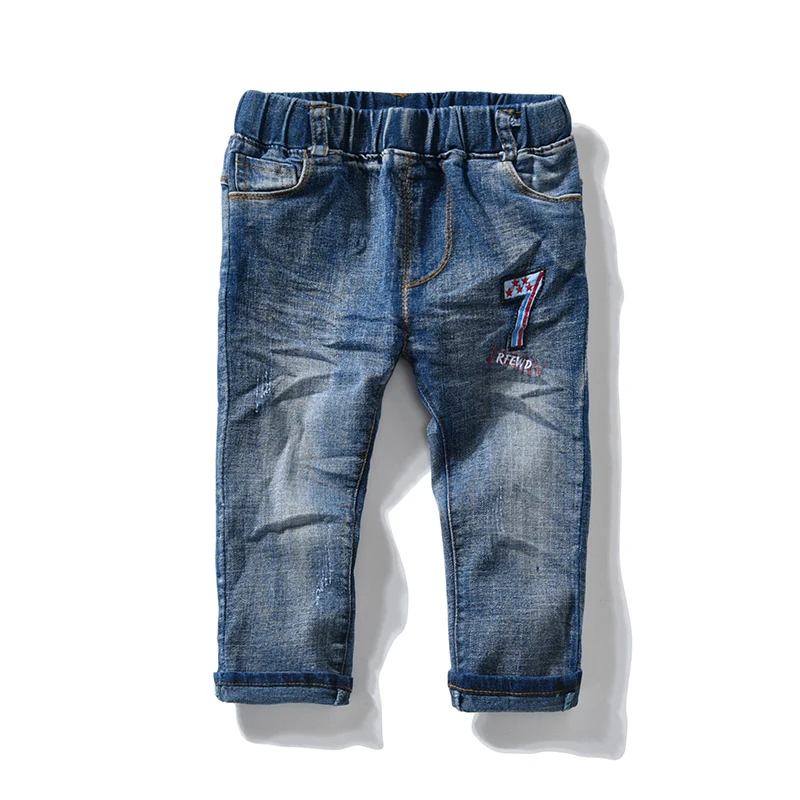 Baby Boys pants Infant Ripped jeans cool Boys Jeans for Spring Fall Children's Denim Trousers Kids Designed Pants 1 2 3 4 5 Yrs