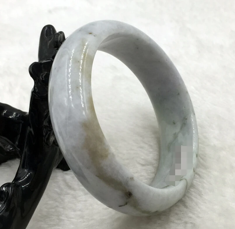 

0026 Natural Lavender Green Jadeite Jade Bangle Bracelet