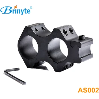 

AS002 Hight Quality Universal Bracket Holder Torch Clip Clamp 25.4MM LED Hunting Flashlight Mount Free Shipping